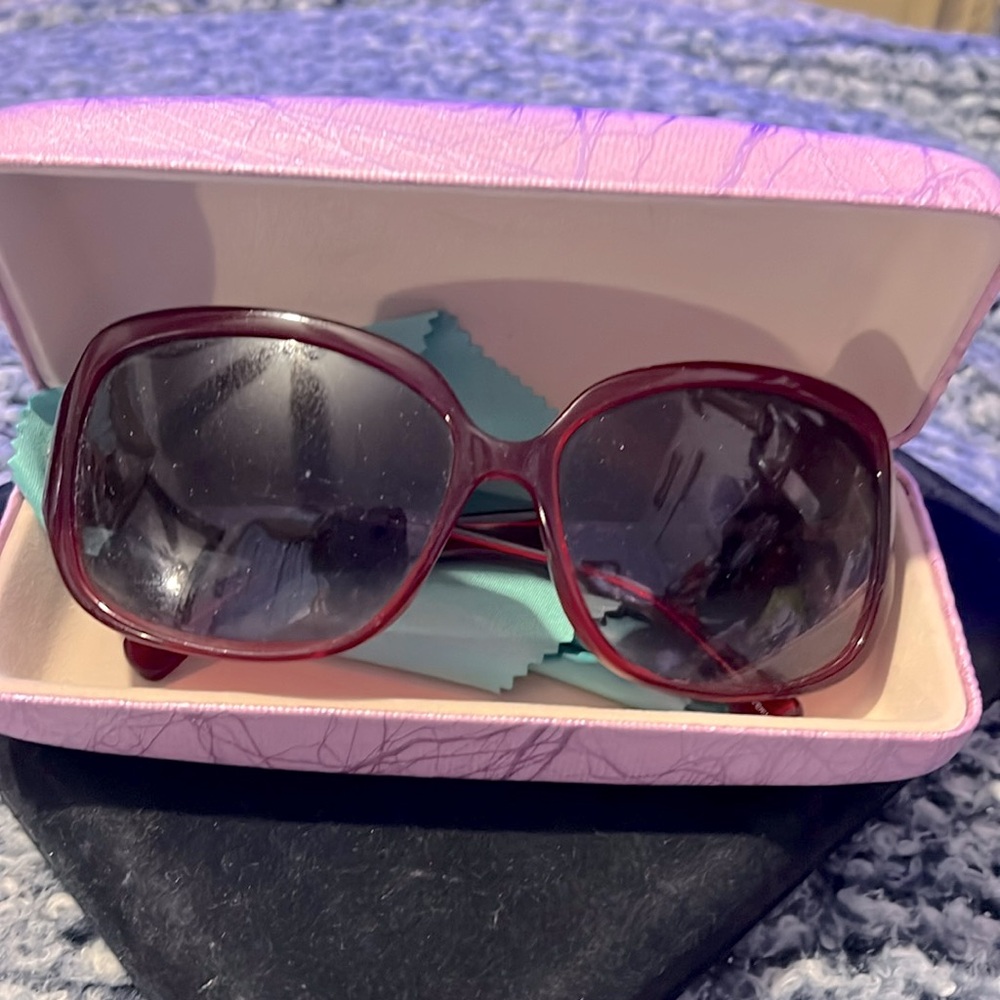 Coach sunshades Burgundy